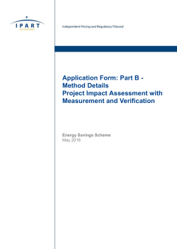 Part B - Method Details Project Impact