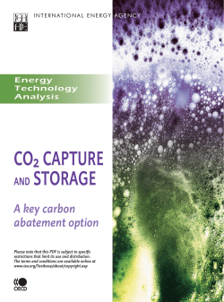 co2 capture and storage - International Energy Agency