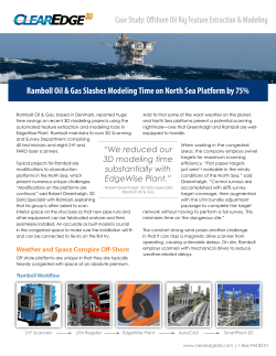 Case Study: Offshore Oil Rig Feature Extraction