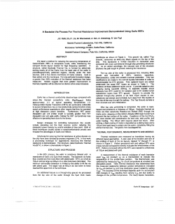 A backside via process for thermal resistance improvement