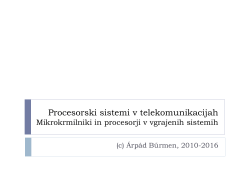 Procesorski sistemi v telekomunikacijah