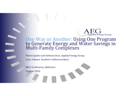 One Way or Another: Using One Program to Generate Energy and