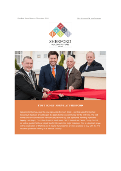 first homes arrive at sherford