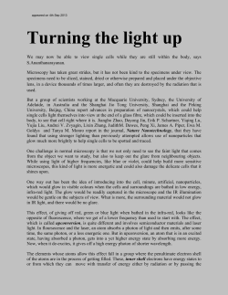 149.Lighting up single cells