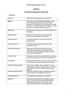 &ldquo;Advance&rdquo; shall have the meaning set out in clause
