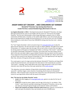 ANGRY BIRDS GET CRACKIN`&hellip; AND CONSUMERS GET WINNIN`