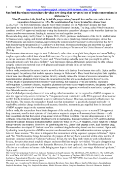 Sanford-Burnham researchers develop new drug that reverses loss