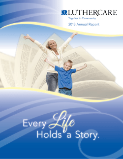 Every Life Holds a Story.