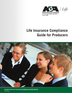 Life Insurance Compliance Guide for Producers