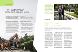 H&oslash;je Gladsaxe retains its water