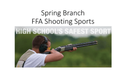 Spring Branch FFA Shooting Sports