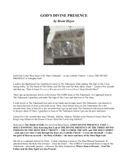 GOD`S DIVINE PRESENCE by Brent Heyer