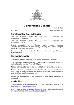 Northern Territory Government 2016 G48