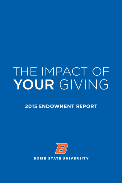 a printable version - Boise State Foundation