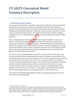 Conceptual Model Description 01.30.12