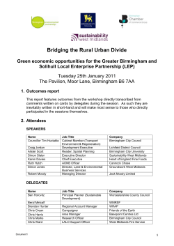 Bridging the rural urban divide