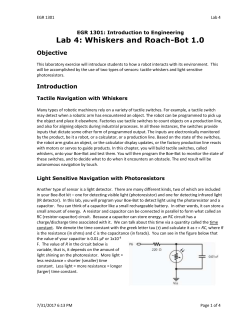 Laboratory Exercise 1