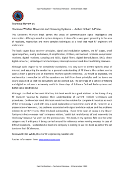 EW Publication &ndash; Technical Review