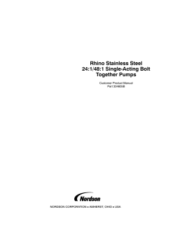 Rhino Stainless Steel 24:1/48:1 Single