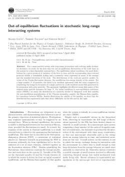 Out-of-equilibrium fluctuations in stochastic long