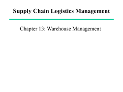 Logistical Management