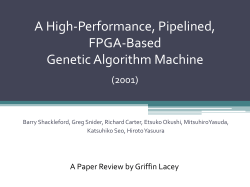 A High-Performance, Pipelined, FPGA