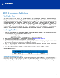 local corporate grant-making guidelines