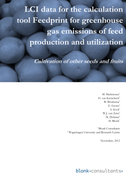 Cultivation of other seeds and fruits