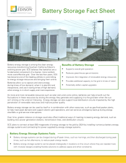 Battery Storage