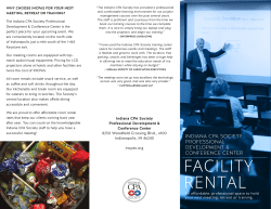 facility rental - Indiana CPA Society