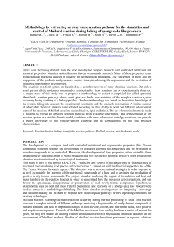 Methodology for extracting an observable reaction pathway for the