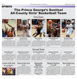 The Prince George`s Sentinel All