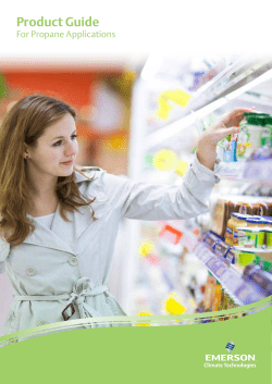 Product Guide - Emerson Climate Technologies