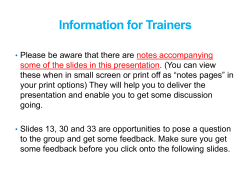 Child Protection Awareness Powerpoint