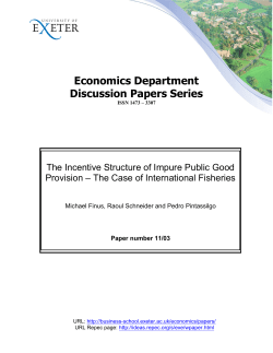 The Incentive Structure of Impure Public Good
