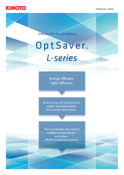 Energy efficient light diffusion