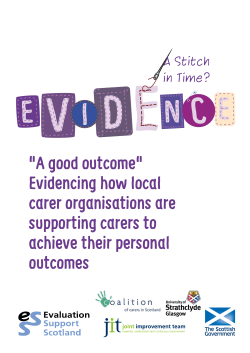 A good outcome - Joint Improvement Team