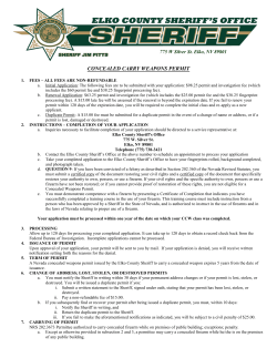 concealed carry weapons permit - Arms-R