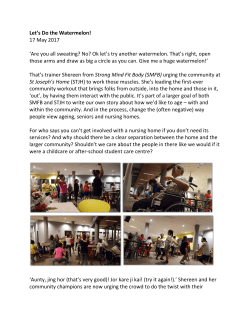 Let`s Do the Watermelon! 17 May 2017 `Are you all sweating? No