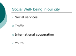 Social aspect of Waregem