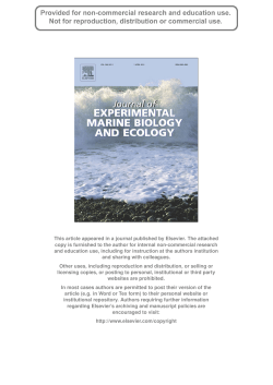 This article appeared in a journal published by Elsevier - E