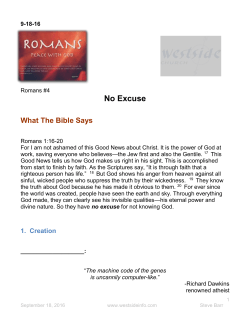 1. How Can God hold someone accountable if they do not know the