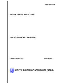 kenya standard