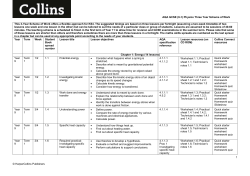 AQA GCSE (9-1) Physics Three Year Scheme of Work This 3