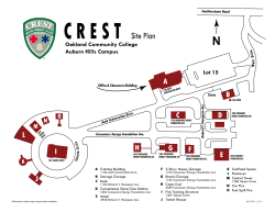 CREST Site Plan - Oakland Community College