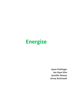 Energize Jason Pottinger Jee Hyun Kim Jennifer Ramos Jenny
