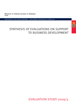 Synthesis of Evaluations on