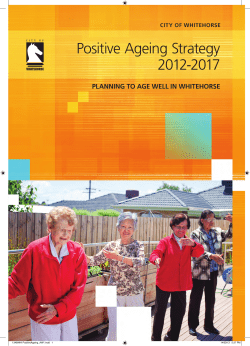 Positive Ageing Strategy 2012-2017