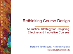 A practical strategy for designing effective and