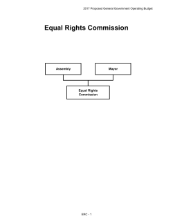 Equal Rights Commission - Municipality of Anchorage